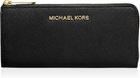 michael kors jet set travel zip around travel wallet|Michael Kors Wallet double zip.